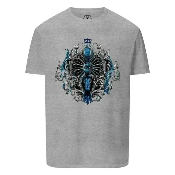 Messi Leo Tattoo Montage T-Shirt - Heather Gray - Picture 1 of 4